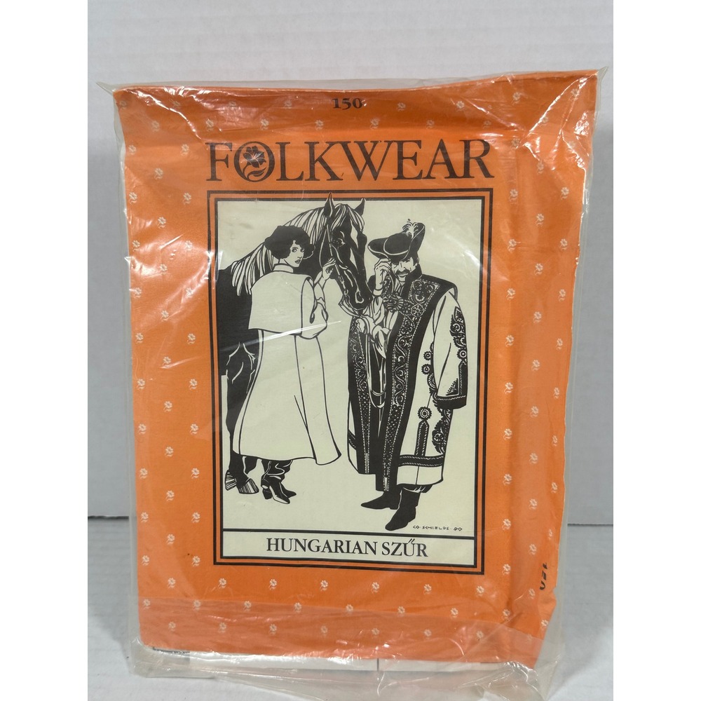 Folkwear 150 Hungarian Szur Coat Cape Sewing Pattern Unisex All Sizes Historical